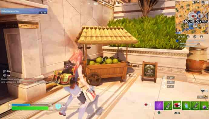  Как уничтожить тележку с капустой в&nbsp;Fortnite 