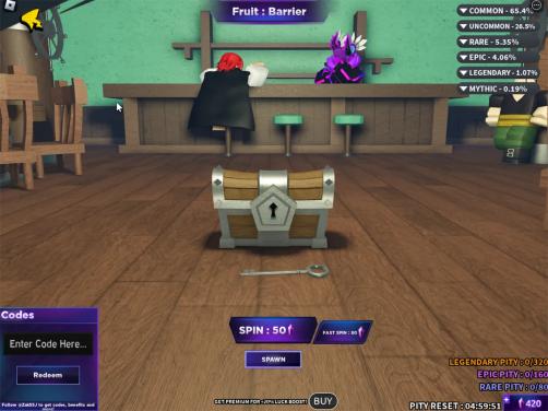 Все коды Fruit Battlegrounds в Roblox (январь 2024 г.)